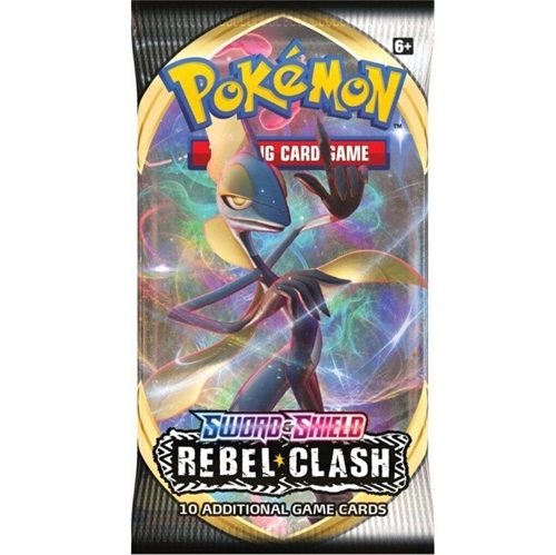 Pokemon Sword & Shield - Rebel Clash - Booster Pakke - Pokemon kort